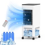 Advwin 8L Evaporative Air Cooler 3in1 Portable Air Cooler Air Conditioner Fan 3 Speeds w/Remote w/4 Ice Box | BIG W