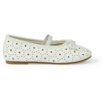 K-D Kids Ballet Flats - White | BIG W