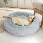 Pawz Pet Bed Dog Beds Mattress Bedding Cat Pad Mat Cushion Winter M Grey | BIG W