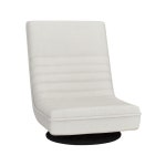 Artiss 1/2/4 PC Floor Chair Swivel Lounge Chair White | BIG W