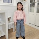 유아옷 아기옷 쇼핑몰 비니비 RB 트임데님와이드팬츠, 북유럽 남아 여아 아동 유아복