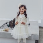 유아옷 아기옷 쇼핑몰 비니비 PD 진주원피스, 북유럽유아복 여아의류 아동복