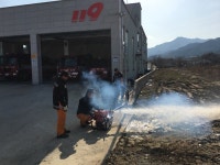 곡성119안전센터 소방동력펌프 작동훈련 실시 !!  곡성119안전센터 소방동력펌프 작동훈련 실시 !!