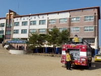 순천소방서 연향119, 율산초등학교 공공기관 합동소방훈련 실시  순천소방서 연향119, 율산초등학교 공공기관 합동소방훈련 실시 