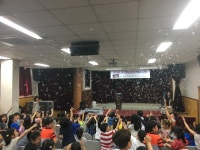 왕방초등학교 방울방울 버블 쇼 관람  왕방초등학교 방울방울 버블 쇼 관람