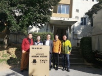 아산시 하이스종합건설, 독거노인 세대에 냉장고 선물  아산시 하이스종합건설, 독거노인 세대에 냉장고 선물 