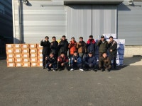 아산시 인주청년회, 관내 경로당에 생활필요물품 지원  아산시 인주청년회, 관내 경로당에 생활필요물품 지원