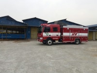 고흥소방서, 고흥119안전센터 축사대비 가상화재 출동훈련 실시.  고흥소방서, 고흥119안전센터 축사대비 가상화재 출동훈련 실시.