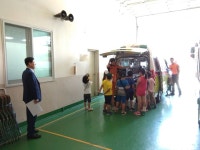 광양중동초등학교 학생 소방서 현장 견학  광양중동초등학교 학생 소방서 현장 견학