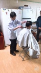 아산시 온양4동 행복키움추진단, 정성이용원 연계 이미용봉사 펼쳐  아산시 온양4동 행복키움추진단, 정성이용원 연계 이미용봉사 펼쳐