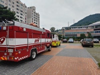 광양소방서 금호119안전센터, 태인어린이집 불시출동훈련 실시  광양소방서 금호119안전센터, 태인어린이집 불시출동훈련 실시