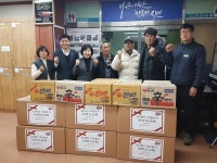 온양1동“반도유보라아파트 입주자대표회의”사랑의 라면 전달  온양1동“반도유보라아파트 입주자대표회의”사랑의 라면 전달