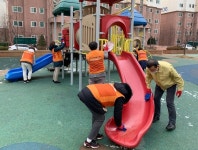 평택시 청북읍 자원봉사 나눔센터, 코로나19 방역활동 실시  평택시 청북읍 자원봉사 나눔센터,  코로나19 방역활동 실시