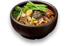 본흑염소능이삼계탕 본아이에프