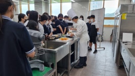 자유게시판 - 대학연계 진로체험 파티쉐 진로체험 (모산중학교) 대학연계 진로체험 파티쉐 진로체험 (모산중학교)