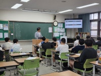BaekSeok Culture Univ. - 천안중앙고등학교 동아리/전공 진로 특강 참여 진행(체육계열/직업군인 : 이만형교수) K2WebWizard