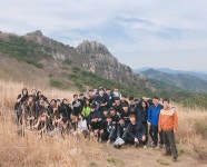 경찰정보보호학부 금정산일대 환경정화운동 부산외국어대학교