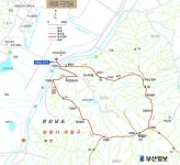 [산&산]  온천산행1 - 창원 백월산 산행지도 - 부산일보 [산&산]  온천산행1 - 창원 백월산 산행지도