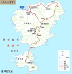 [산&산]  통영 소매물도 망태봉 산행지도 - 부산일보 [산&산]  통영 소매물도 망태봉 산행지도