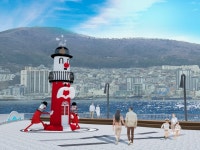 중앙동 유라리 광장에 ‘웃음등대’ 선다 - 부산일보 중앙동 유라리 광장에 ‘웃음등대’ 선다