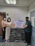 신명약품(주), 해운대구 재송2동 행정복지센터에 추석맞이 이웃돕기 양곡 기탁 - 부산일보 신명약품(주), 해운대구 재송2동 행정복지센터에... 