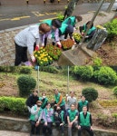 광안1동 새마을단체, 봄맞이 새마을동산 정비 실시 - 부산일보 광안1동 새마을단체, 봄맞이 새마을동산 정비 실시