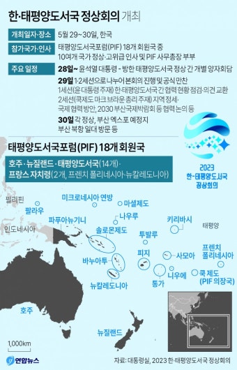 태평양도서국 정상 만난 윤 대통령, 부산 이니셔티브로 엑스포 세일즈 - 부산일보 태평양도서국 정상 만난 윤 대통령, 부산 이니셔티브로 엑스포...