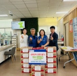 부산 사하구 바르게살기운동 사하구협의회, 괴정2동에 이웃돕기 성품(햇반) 전달 - 부산일보 부산 사하구 바르게살기운동 사하구협의회... 
