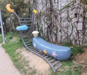 추천명소 > 부산진구 조형물 > 서면愛굴다리벤치길-동심여행 | 문화관광