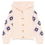 바이스트 명품쇼핑몰 BUYEST 바이스트 명품쇼핑몰 BUYEST|◆키즈◆24FW 키즈 플라워 패턴 후드 가디건 블러쉬 C0156 BLUSH