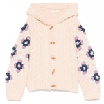 바이스트 명품쇼핑몰 BUYEST 바이스트 명품쇼핑몰 BUYEST|◆키즈◆24FW 키즈 플라워 패턴 후드 가디건 블러쉬 C0156 BLUSH