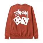 바이스트 명품쇼핑몰 BUYEST 바이스트 명품쇼핑몰 BUYEST|◆당일◆23FW 로고 다이스 프린트 기모 맨투맨 브릭 1914721 BRICK