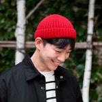 바이모노 언빈 골지 숏 비니