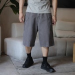 NINE.H 사이드 포켓 버뮤다 팬츠 - 바이슬림 NINE.H 사이드 포켓 버뮤다 팬츠