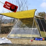 캠핑파파 - [맥아웃도어] 코베아 캐슬 우레탄창문_TPU패널