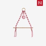 캠핑파파 - [노마드] 마크라메 휴지걸이 핑크