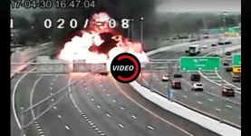 Wrong Way Driver Slams Into Fuel Tanker Causing Huge Explosion In Ohio | Carscoops