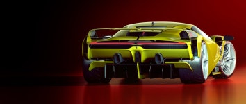 Ferrari F42 Design Study Is An Unrestrained Supercar We Want To See In Real Life | Carscoops