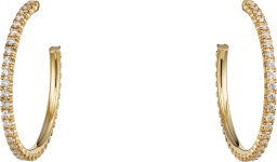 CRB8301247 - Etincelle de Cartier earrings - Yellow gold, diamonds - Cartier Etincelle de Cartier earrings: Etincelle de Cartier... 