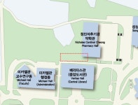 [건축팀] 약학관 주변 보행자통로 2차공사 안내 | 가톨릭대학교