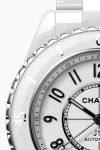 J12 watch Calibre 12.2, 33 mm - White ceramic | CHANEL شانيل J12 Watch Caliber 12.2, 33 mm White Ceramic - H5699 | CHANEL