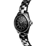 J12 watch Calibre 12.1, 38 mm - Black ceramic | CHANEL J12 Watch Caliber 12.1, 38 mm Black Ceramic - H5702 | CHANEL