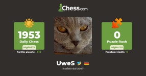 Uwe S. (UweS) - Profilo scacchista - Chess.com Uwe S. (UweS) - Profilo scacchista