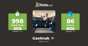Gaël Mak (Gaelmak) - チェスプロフィール - Chess.com Gaël Mak (Gaelmak) - チェスプロフィール