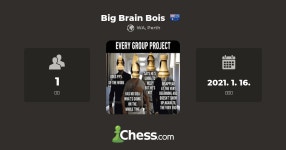 Big Brain Bois - 체스 클럽 - Chess.com Big Brain Bois - 체스 클럽