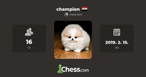 champion - 체스 클럽 - Chess.com champion - 체스 클럽