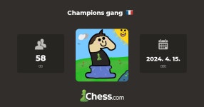 Champions gang - 체스 클럽 - Chess.com Champions gang - 체스 클럽