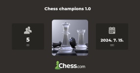 Chess champions 1.0 - 체스 클럽 - Chess.com Chess champions 1.0 - 체스 클럽