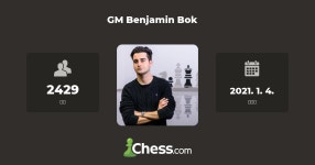 GM Benjamin Bok - 체스 클럽 - Chess.com GM Benjamin Bok - 체스 클럽