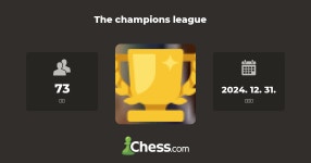 The champions league - 체스 클럽 - Chess.com The champions league - 체스 클럽